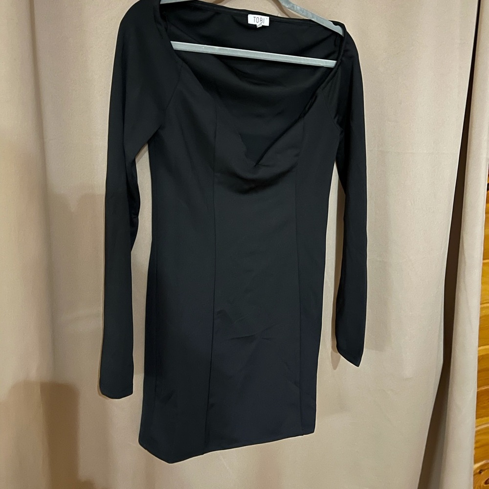 Tobi Bowie mesh bodycon dress